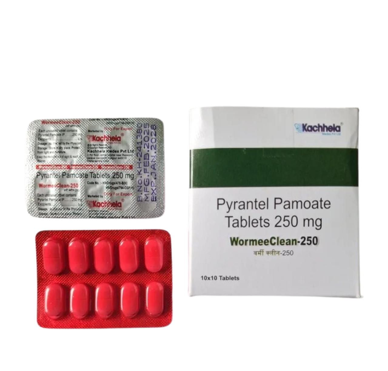 Pyrantel Pamoate (Wormeeclean)